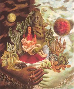 Frida Kahlo : The Love Embrace of the Universe, the Earth